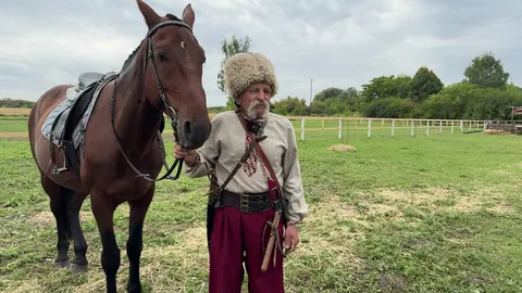 Кінний похід на Запорізьку Січ: історія 70-річного коняра з Хмельниччини