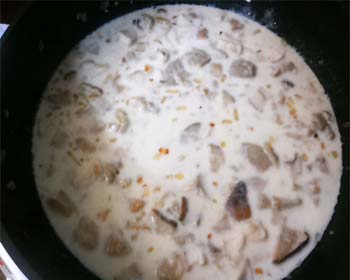 Сливочно грибной соус